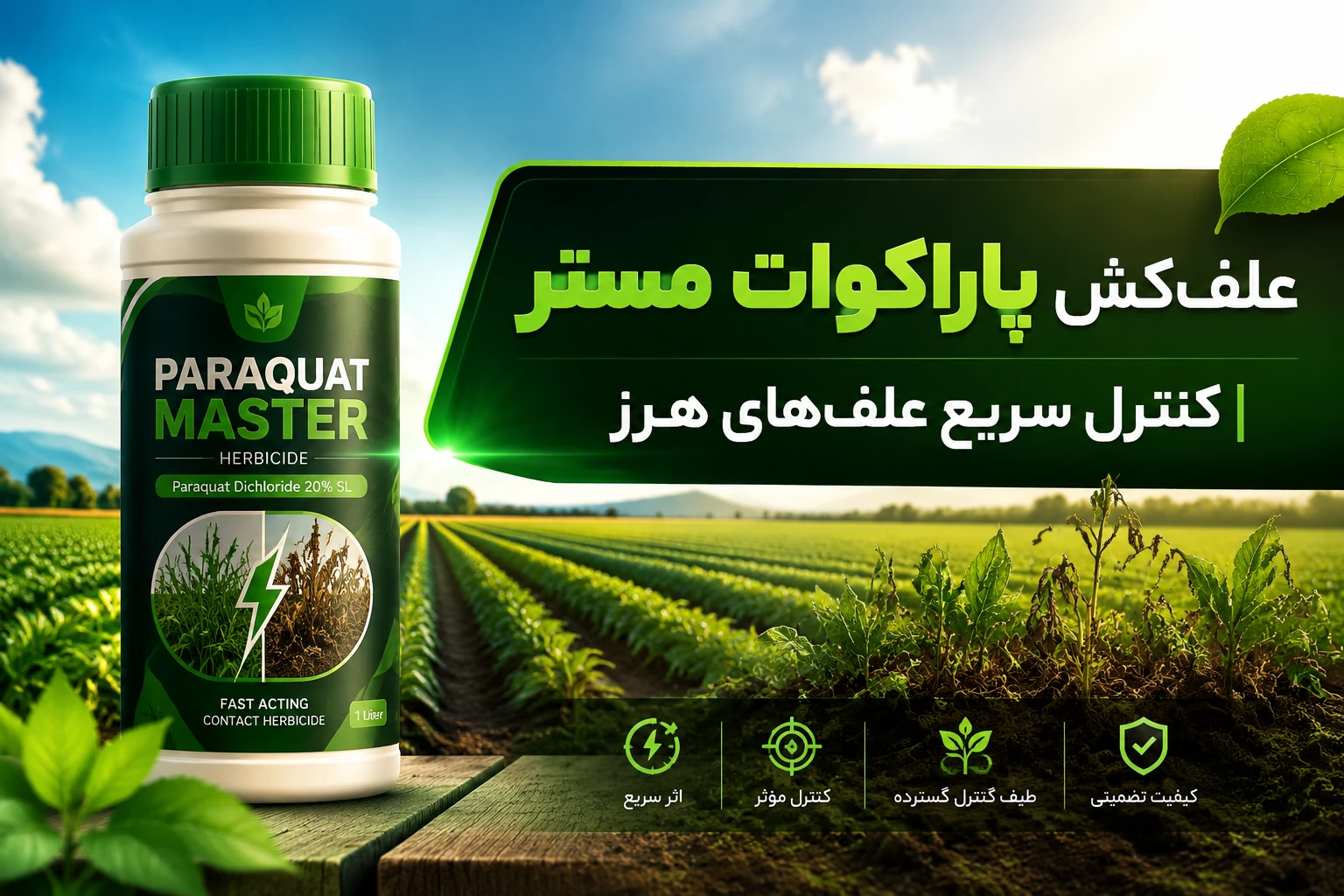 علف کش پاراکوات مستر